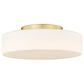 Golden Lighting Toli 1-Light Flush Mount in Brushed Champagne Bronze, , large