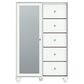 Ashley Kozlani 5-Piece Full Panel Bedroom Set in Matte White, , large
