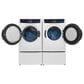Electrolux 4.5 Cu. Ft. Front Load Washer and 8.0 Cu. Ft. Electric Dryer Laundry Pair with Pedestal in White, , large