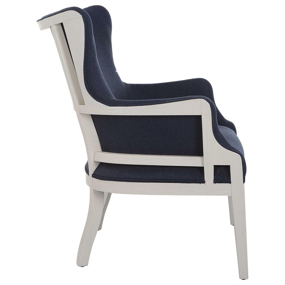 Uttermost Gordonston Accent Chair in Blue, , large