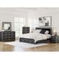 Ashley Zuraleus 6-Drawer Chest in Matte Black and Chrome, , large