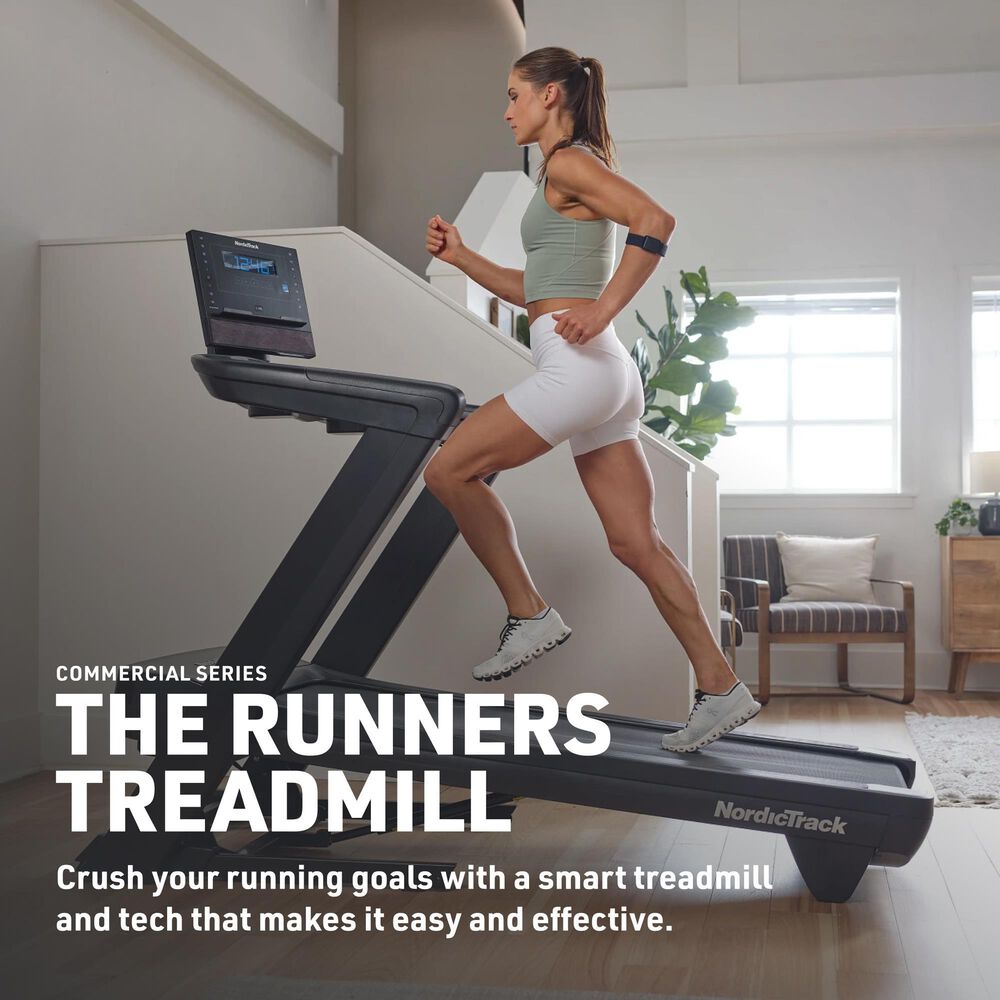 NordicTrack Commercial LE Folding Treadmill with iFIT, , large