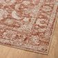 Loloi II Odette 4" x 6" Rust and Ivory Area Rug, , large