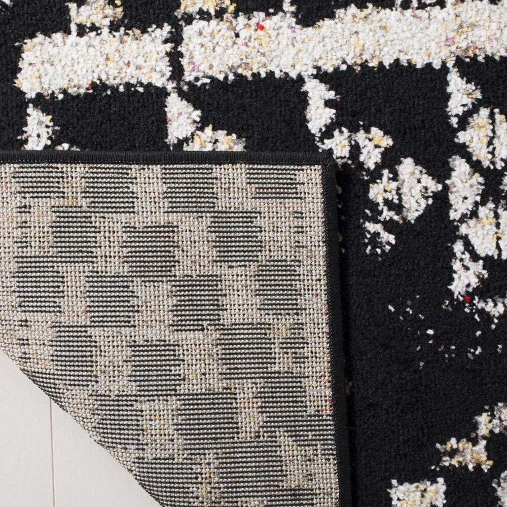 Safavieh Adirondack ADR202Z 4&#39; x 6&#39; Black and Light Grey Area Rug, , large