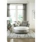 Albany Furniture Swivel Pod Chair in Dove, , large