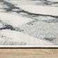 Oriental Weavers Echo ECH08 Blue and Ivory 3"3" x 5" Area Rug, , large