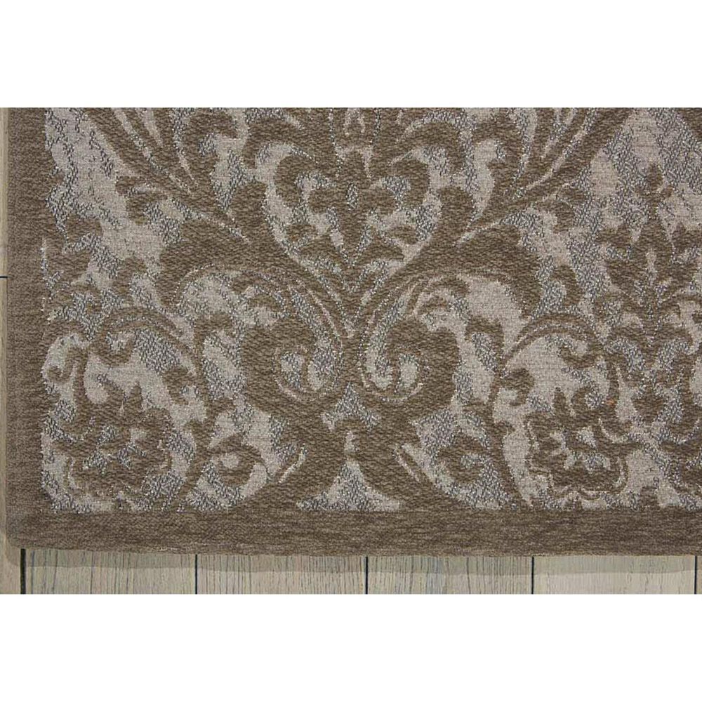 Nourison Damask DAS02 8&#39; x 10&#39; Grey Area Rug, , large