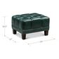 Hydeline Picadilly Ottoman in Emerald Green, , large