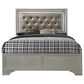 Crown Mark Lyssa Queen Panel Bed with Two Nightstands in Champagne, , large
