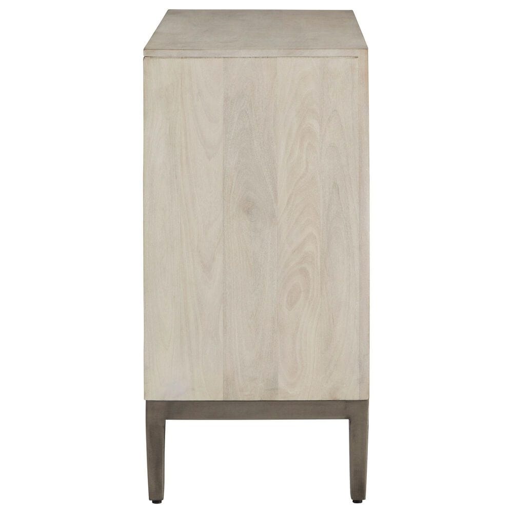 Chapel Hill Bar and Game Room 2-Door Contemporary Bar Cabinet in Stone, , large
