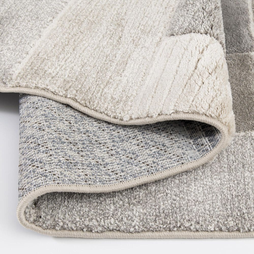 Central Oriental Stonington Pedro Coconut and Zinc 7'10" x 9'10" Area Rug, , large