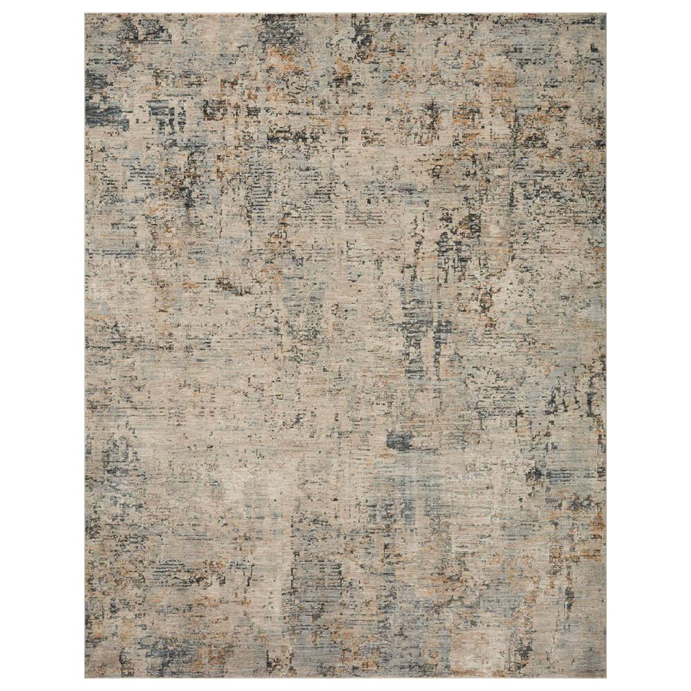 Loloi Axel 2"6" x 8" Beige and Sky Runner, , large