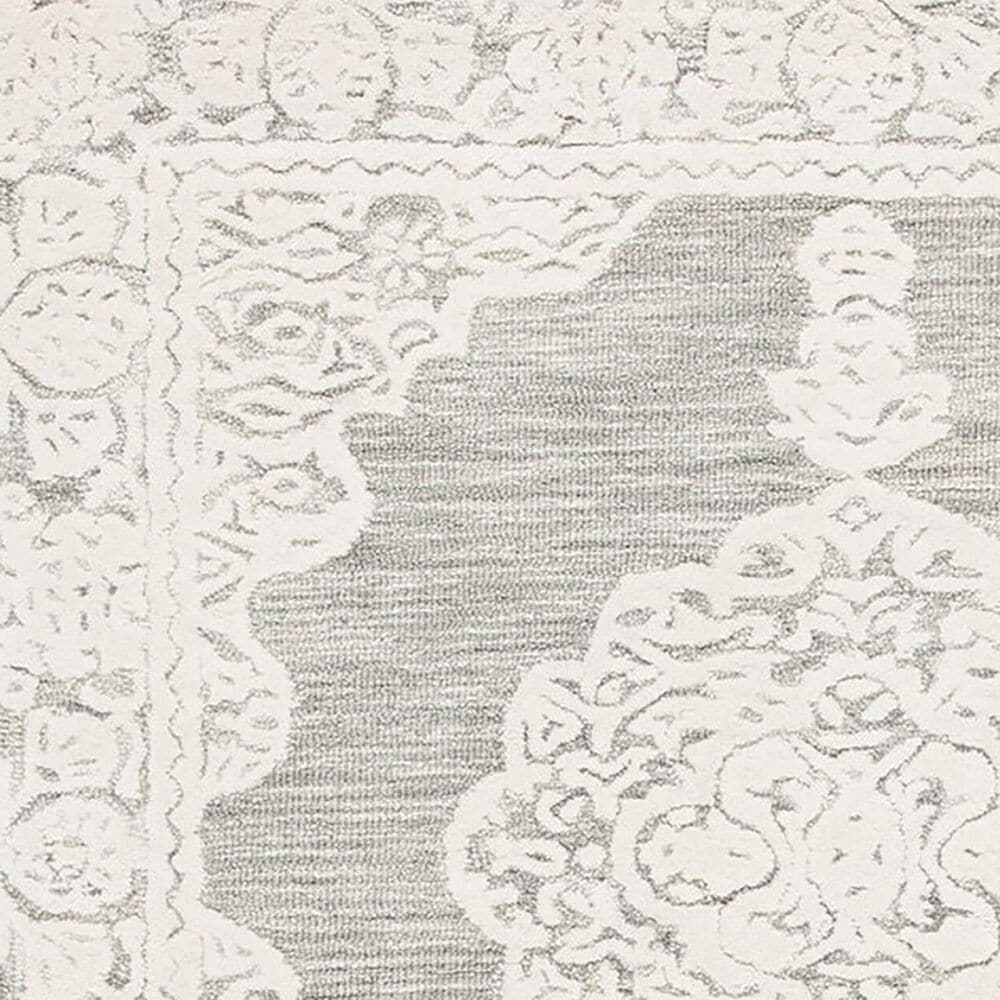 Safavieh Micro-Loop MLP275F 2&#39;3&quot; x 8&#39; Gray and Ivory Runner, , large