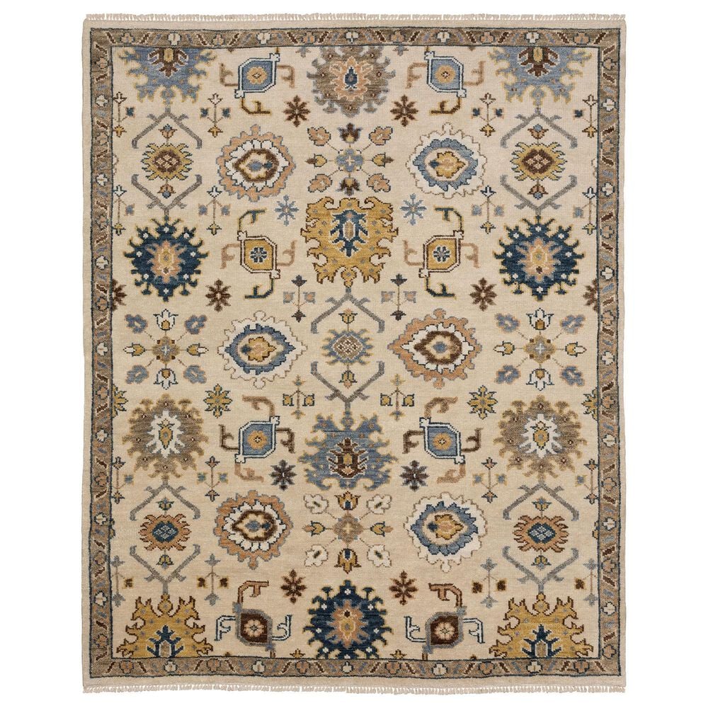 Oriental Weavers Majorca Ivory and Multicolor 6" x 9" Area Rug, , large