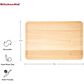 KitchenAid Classic 12" x 18" Cutting Board in Natural, , large