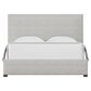 Viceray Collections Amelia King Upholstered Panel Bed with Panel Headboard in Labradoodle, , large