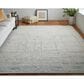 Feizy Navaro 8913F 7"9" x 9"9" Ivory and Gray Area Rug, , large