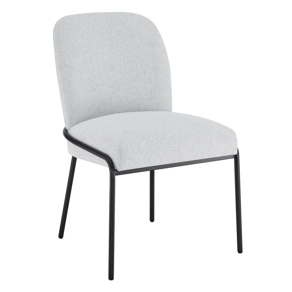 Steve Silver Conrad Pedestal Dining Table and 4 Dining Side Chairs, , large