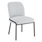 Steve Silver Conrad Pedestal Dining Table and 4 Dining Side Chairs, , large