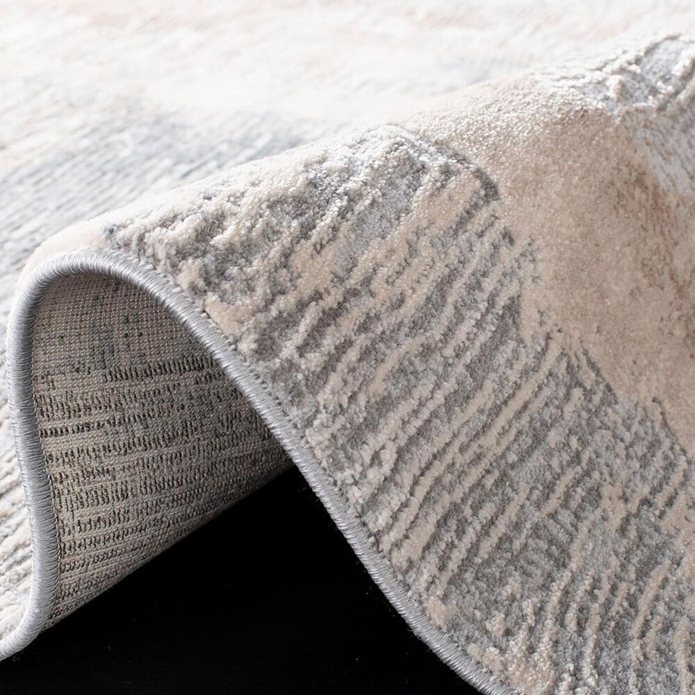 Safavieh Invista  INV431 2&#39; x 8&#39; Cream and Grey Runner, , large