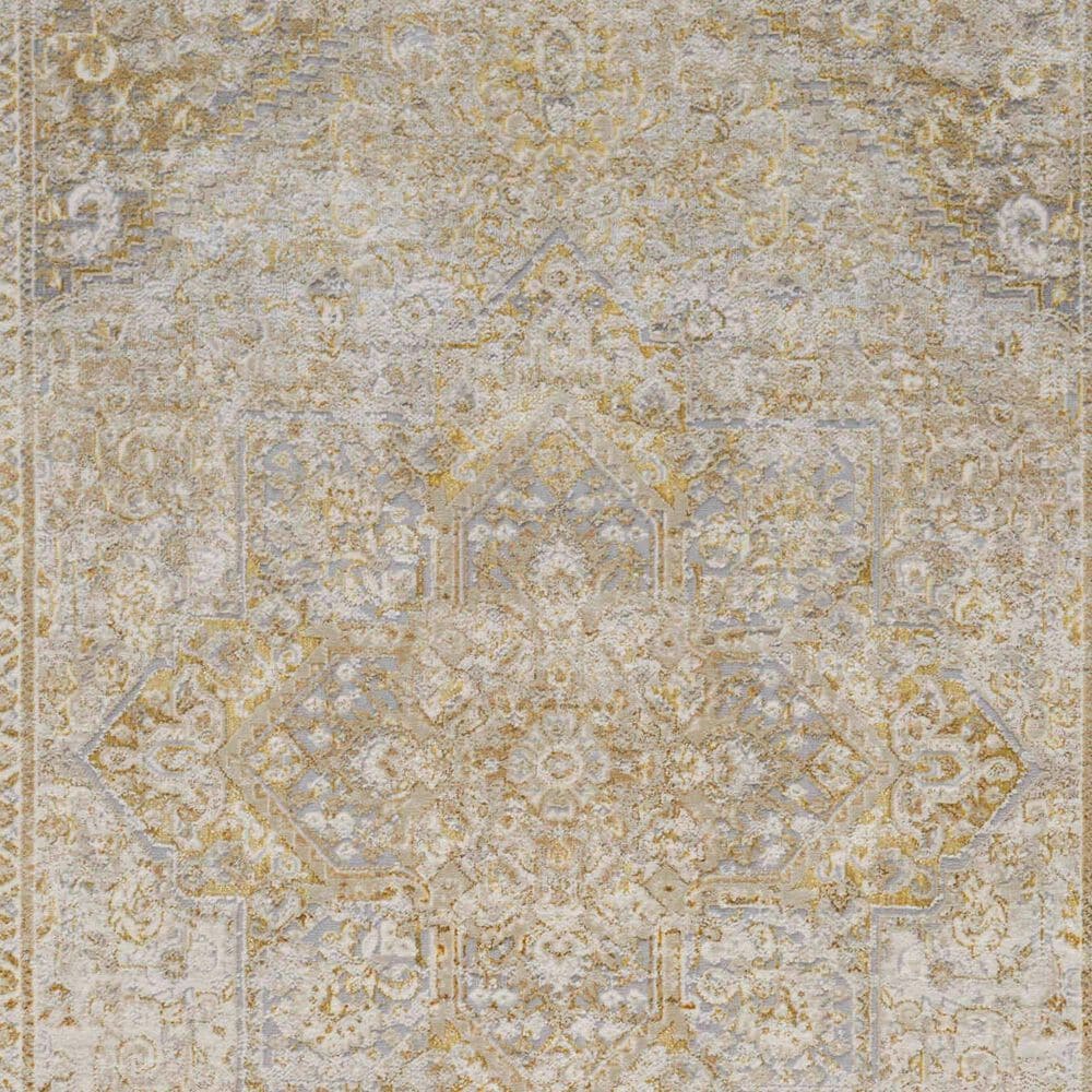 Feizy Aura 5&#39; x 8&#39; Brown and Gold Area Rug, , large