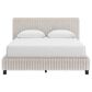 Ashley Zuraleus 5-Piece Queen Upholstered Platform Bedroom Set in Matte White, , large