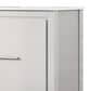Lexora Home Lafarre 48" Double Bathroom Vanity in Navy Blue with 2 cm White Quartz Top, Rectangular Sinks and 43" Mirror, , large