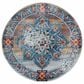 Amer Rugs Alexandria 6"7" Round Gray and Gold Area Rug, , large