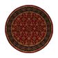 Oriental Weavers Ariana 271C 8" Round Red Area Rug, , large