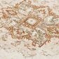 RIZZY Ventura VRA749 3" x 5" Beige and Green Area Rug, , large