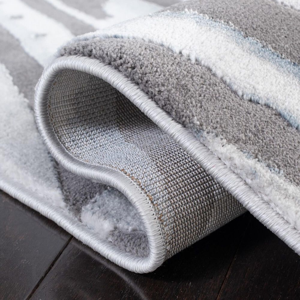 Safavieh Craft CFT843M 5&#39;3&quot; x 7&#39;6&quot; Blue and Grey Area Rug, , large