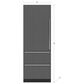 Sub Zero 15 Cu. Ft. Designer Over-and-Under Freezer with Ice Maker in Panel Ready, , large