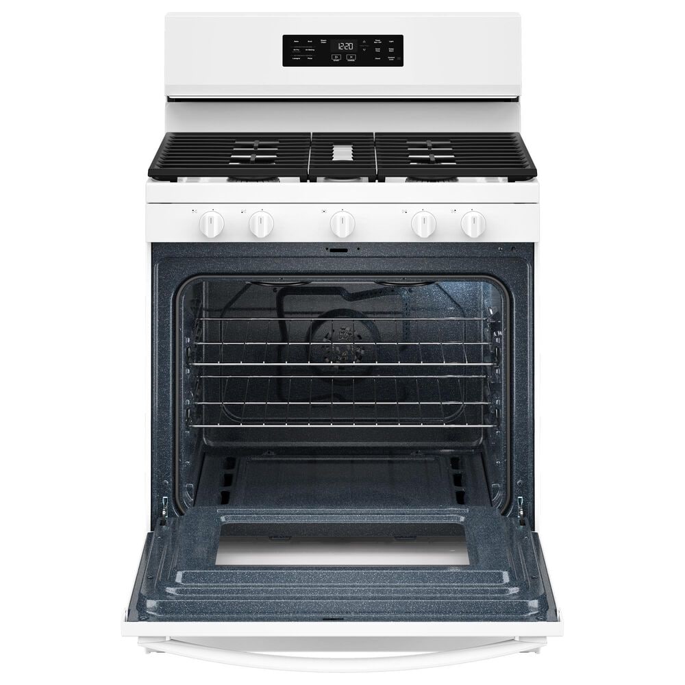 Whirlpool 5 Cu. Ft. Freestanding Gas Range in White, , large