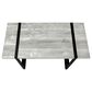 Monarch Specialties U-Shaped Computer Desk in Grey and Black, , large
