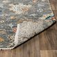 RIZZY Belmont Gray and Multicolor 6" x 9" Area Rug, , large