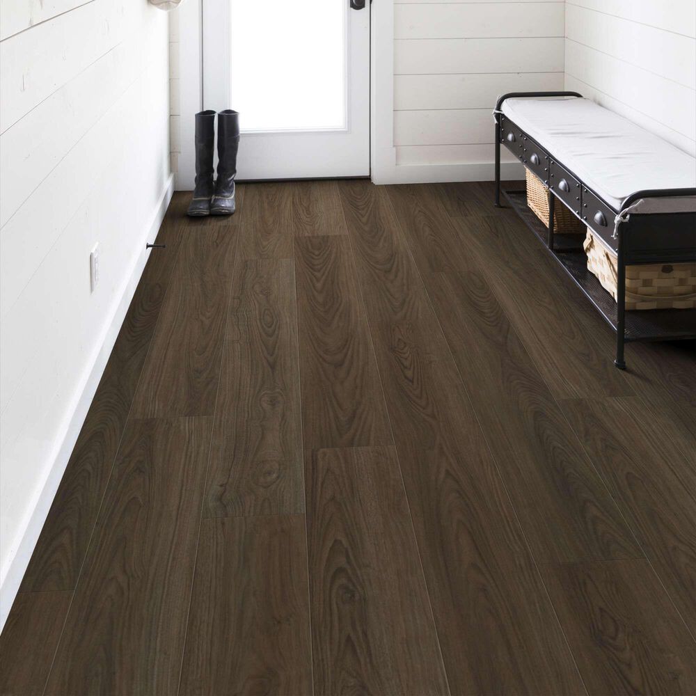 Shaw Vinyl Tile Titan HD+ Platinum Vintage Leather 9&quot; x 72&quot; Vinyl Plank, , large