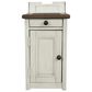 Ashley Bolanburg Chairside Table with USB in Weathered Oak and Antique White, , large