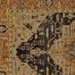 Oriental Weavers Andorra 7138B 7"10" Round Gold Area Rug, , large