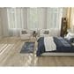 Nourison Garden Oasis GOA02 Navy 2" x 6" Indoor/Outdoor Runner, , large
