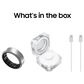 Samsung Galaxy Ring Size 14 in Titanium Silver, , large
