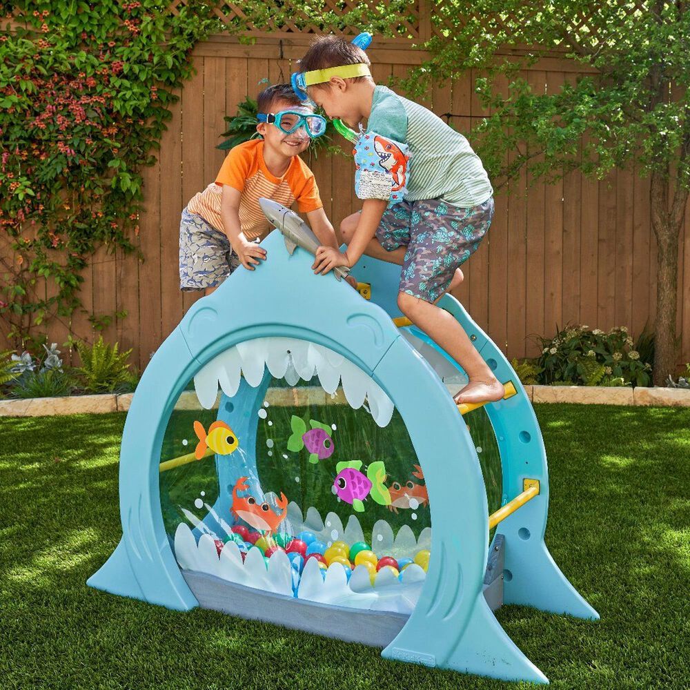 Kidkraft Shark Escape Climber in Blue, , large