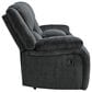 Ashley Draycoll Manual Reclining Sofa and Loveseat Set in Slate, , large