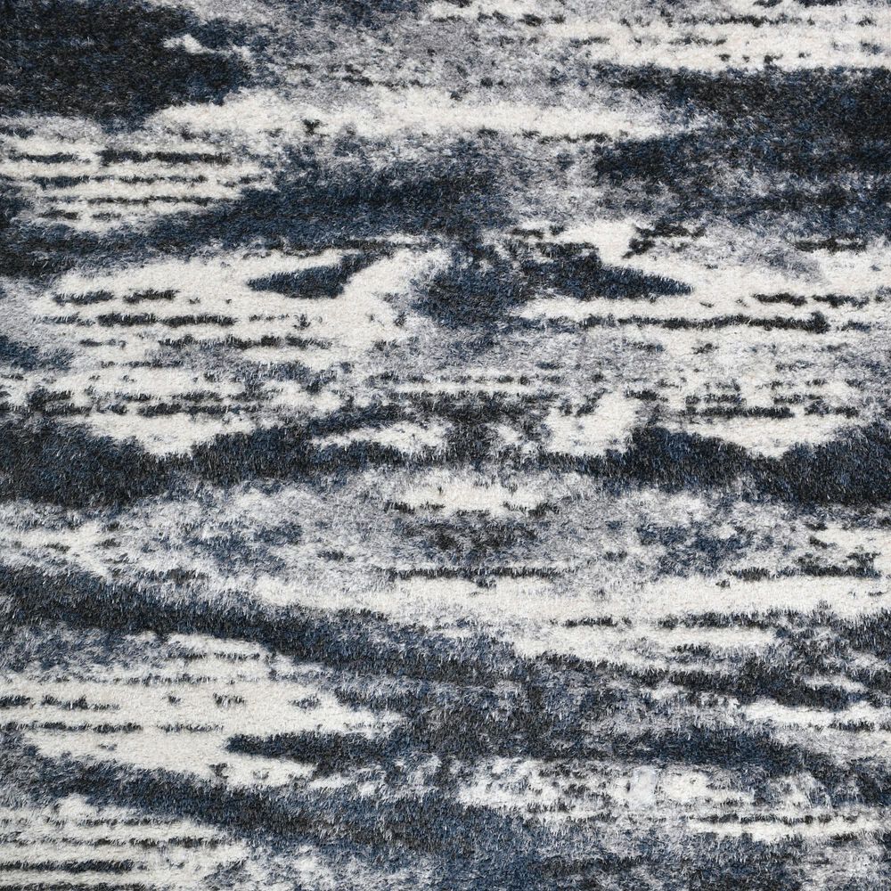 Central Oriental Pulse Aubriella Beige and Blue 5'3" x 7'3" Area Rug, , large