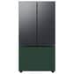 Samsung Bespoke Bespoke 3-Door French Door Refrigerator Top Panel in Matte Black Steel, , large