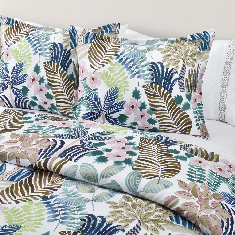 J. Queen New York Rainforest 3-Piece Full/Queen Comforter Set in Teal, , large