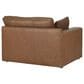Ashley Emilia 2-Piece Stationary Symmetrical Sectional Loveseat in Caramel, , large