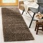 Safavieh Florida Shag SGA119T-28 2"3" x 8" Taupe Runner, , large