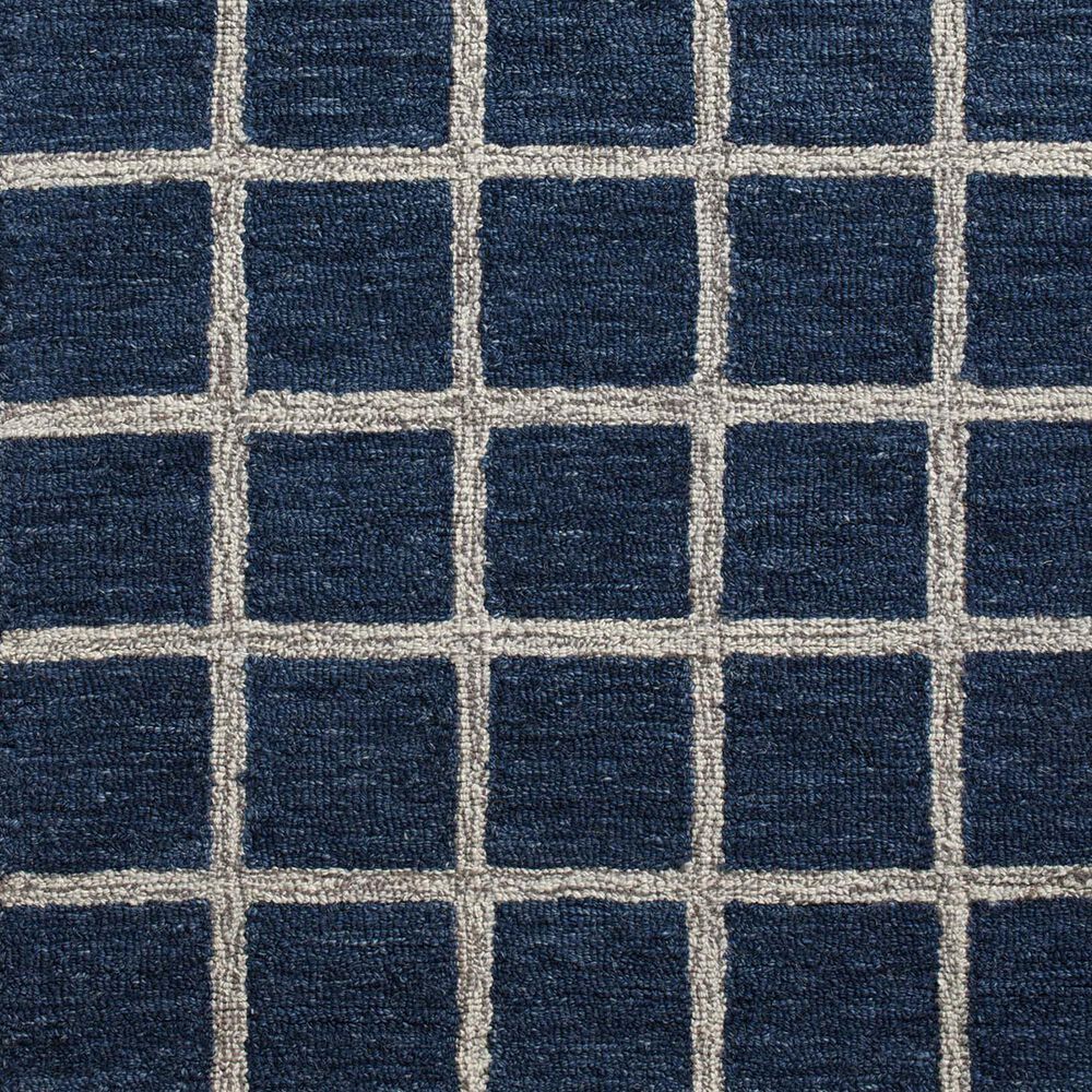 Chris Loves Julia x Loloi Polly 2&#39; x 5&#39; Navy and Silver Runner, , large