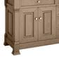James Martin Vanities Brookfield 72" Double Bathroom Vanity in Pecan with 3cm Parisien Bleu Quartz Top and Rectangular Sinks, , large