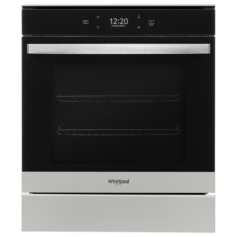 Whirlpool 24" Single Electric Wall Oven with Convection in Fingerprint